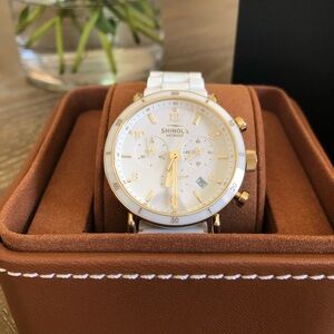 Shinola Canfield Sport 40mm Women’s ceramic watch